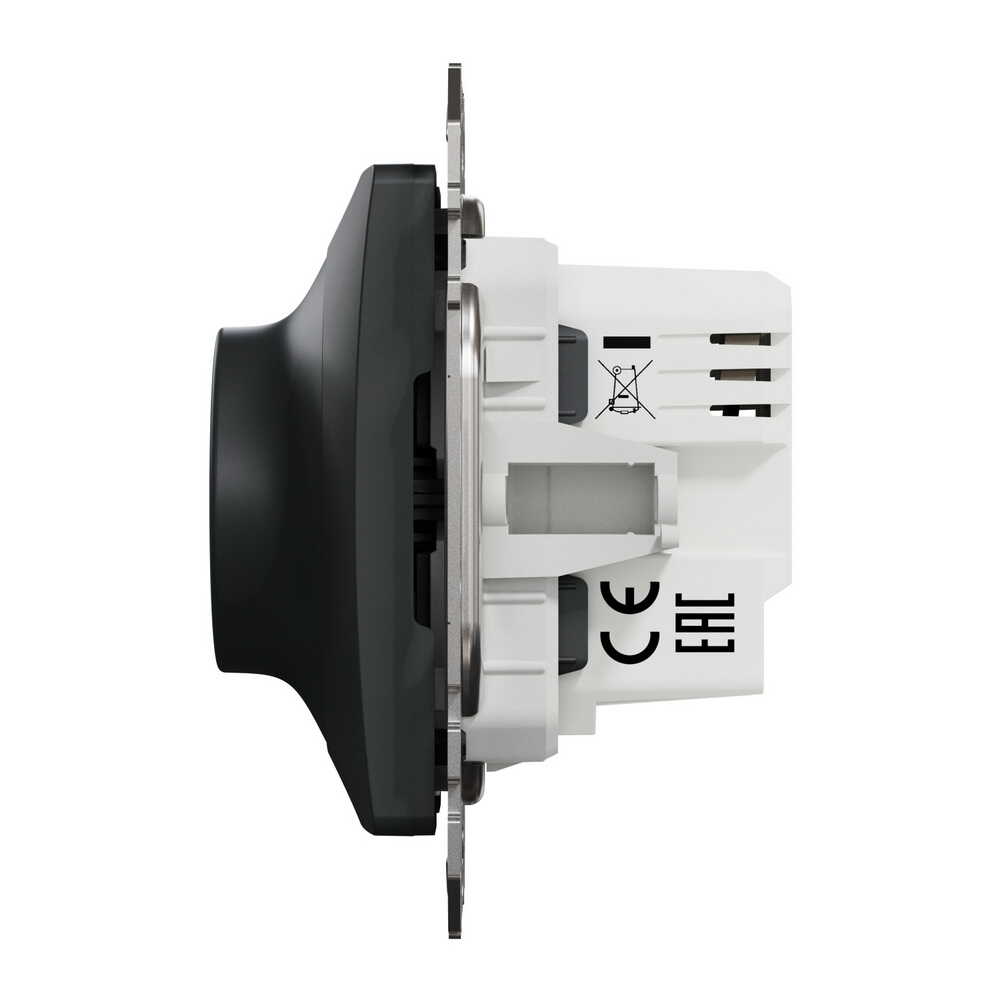 Димер Schneider Sedna Design чорний LED поворотний ( SDD114502 )